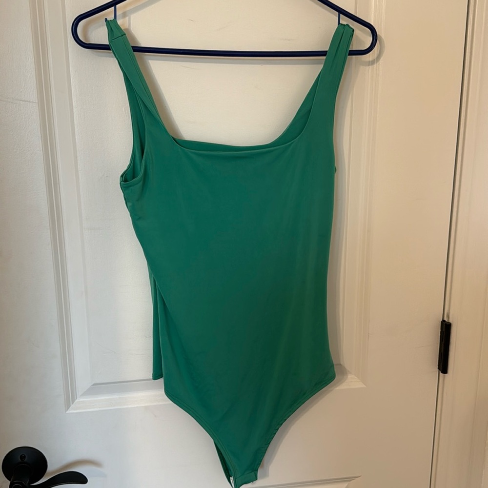 Green Tank Bodysuit